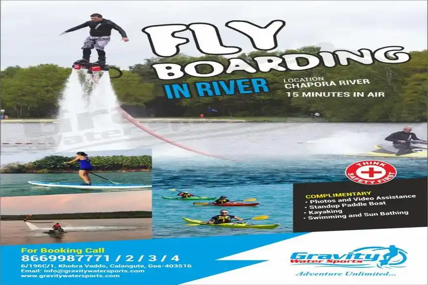 flyboarding at goa